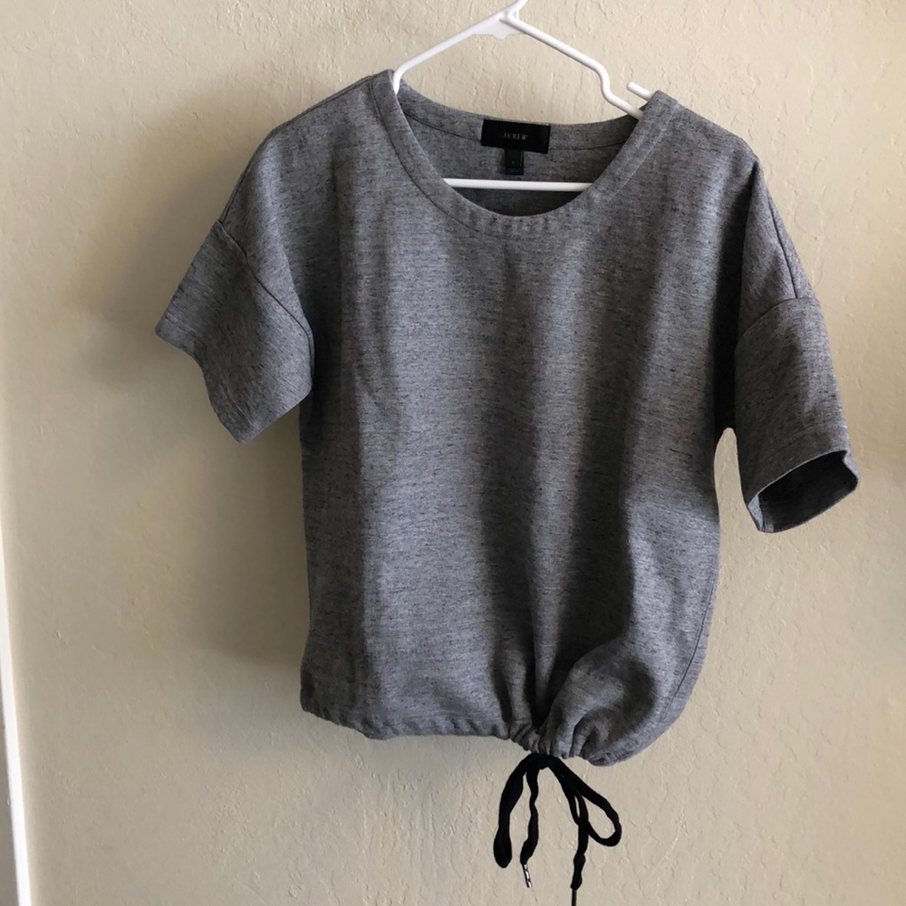 Jcrew short sleeve sweatshirt